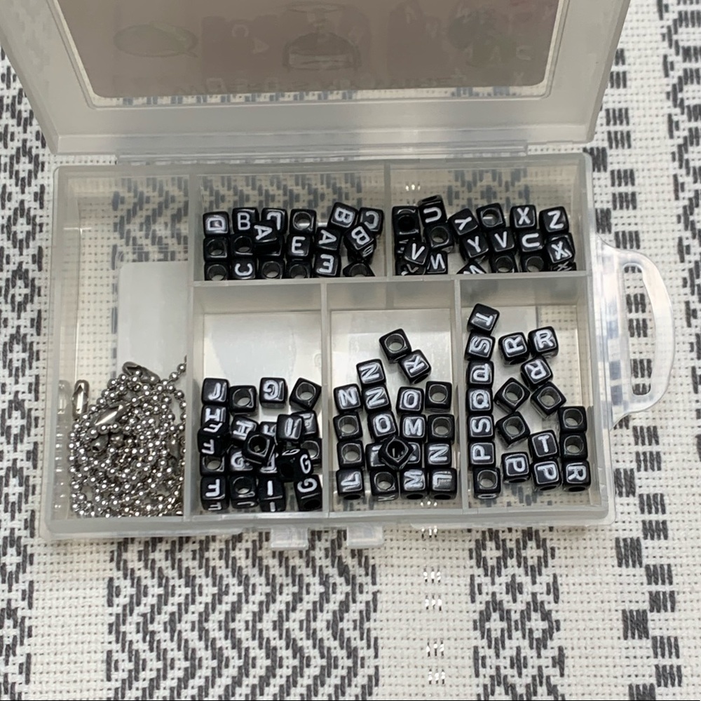 Personalized Wine Charms - Black